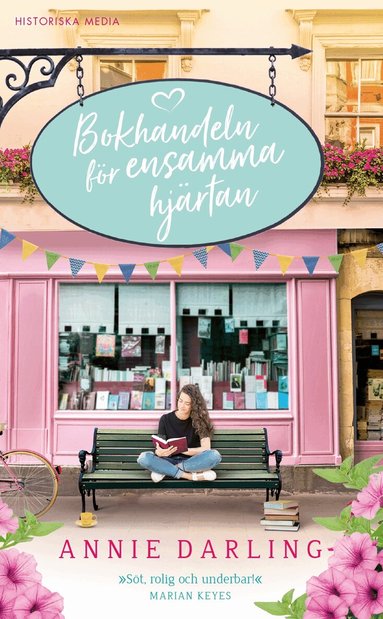 Omslag: Bokhandeln för ensamma hjärtan